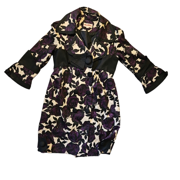 Gorgeous Kimono Style Floral Coat - Picture 3 of 16